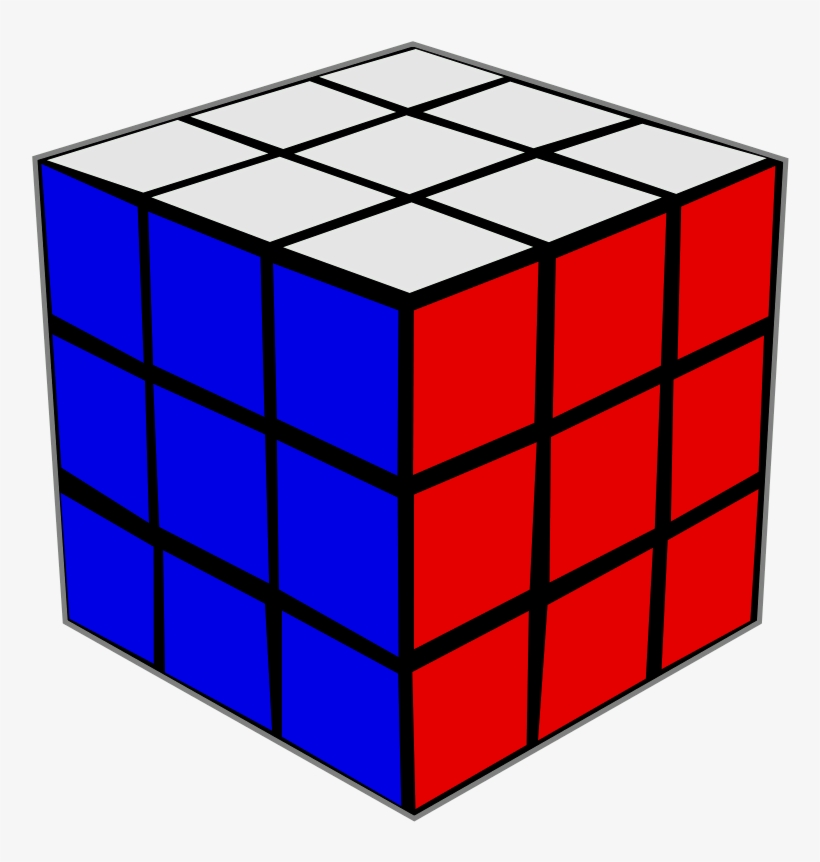 Cube - Rubix Cube Clip Art, transparent png
