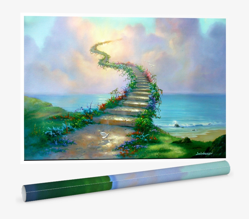 Stairway To Heaven Poster By Jim Warren - Stairway To Heaven, transparent png