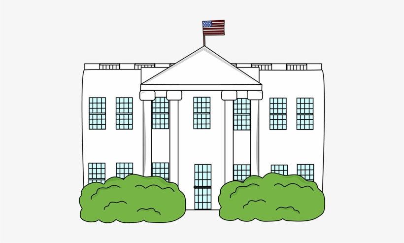 Image Black And White Library Clip Art Image - White House Clip Art, transparent png