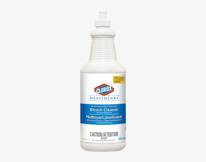 Clorox Healthcare Surface Bleach Disinfectant - Bleach Germicidal Wipes 6 3/4 X 9 Unscented 70/canister, transparent png