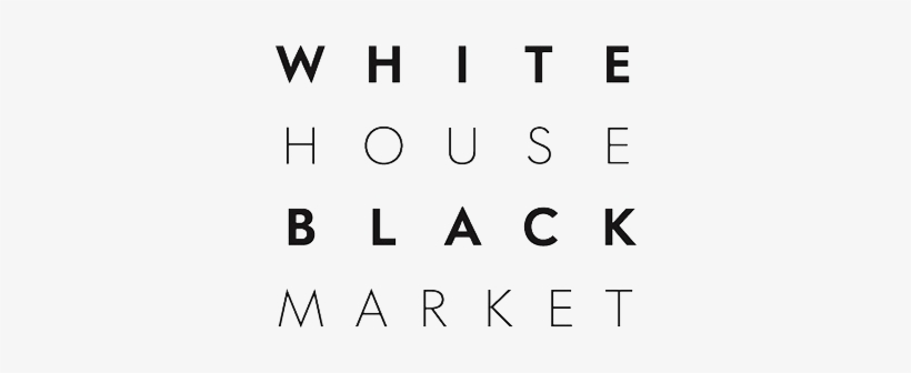 White House Black Market At Smith Haven Mall - White House Black Market Logo, transparent png