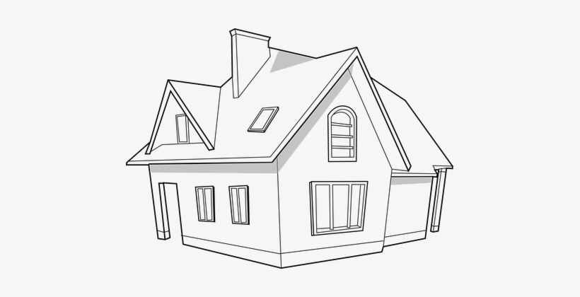 White House Clipart Big House - Png For Video Scribe, transparent png