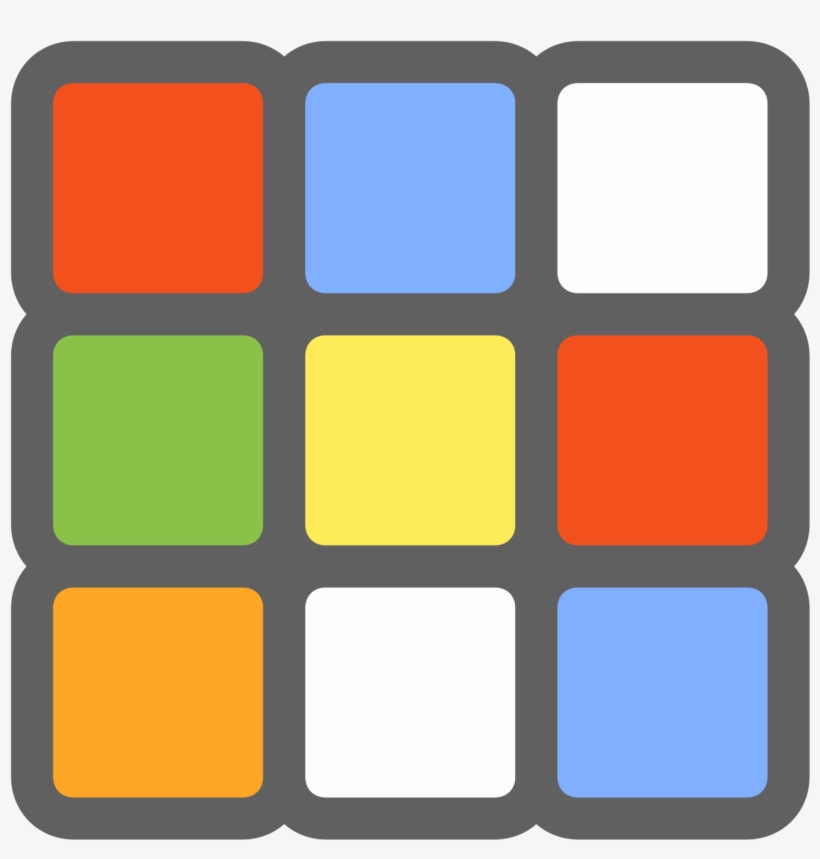 Rubik's Cube Png Image - Rubic Cube Icon Png, transparent png