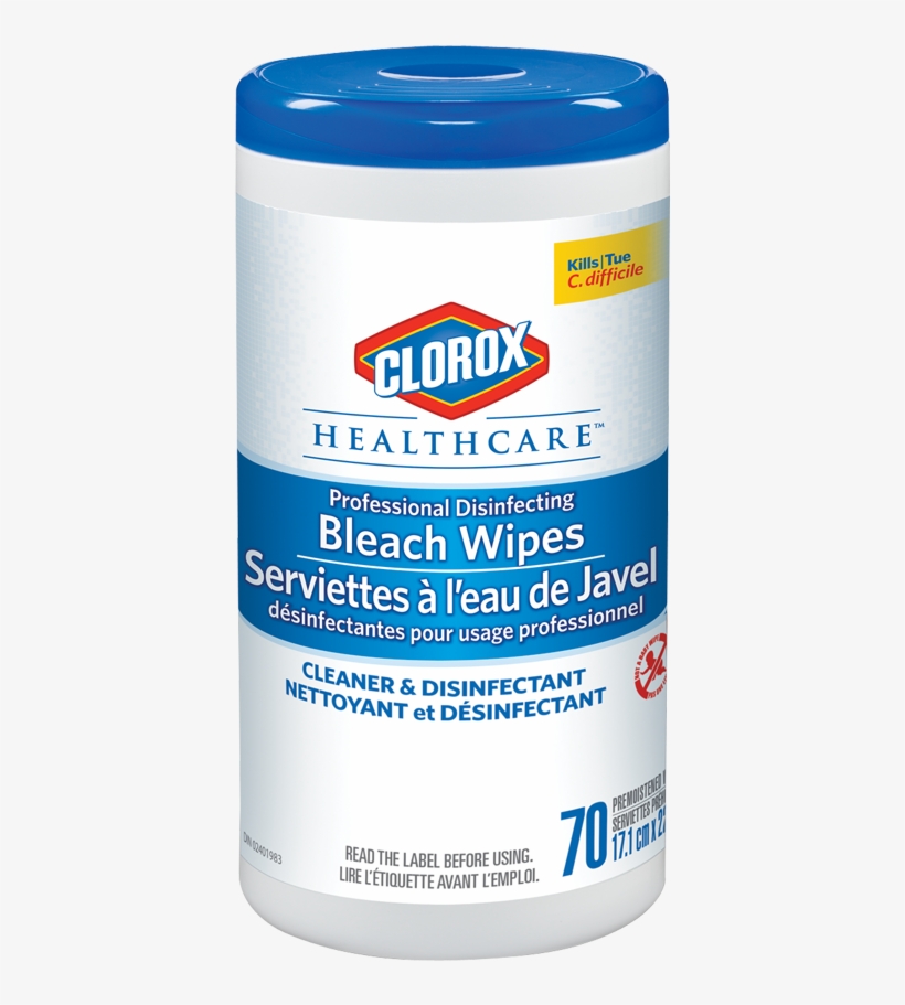 Clorox Healthcare™ Professional Disinfecting Bleach - Clorox Disinfecting Wipes With Bleach, transparent png