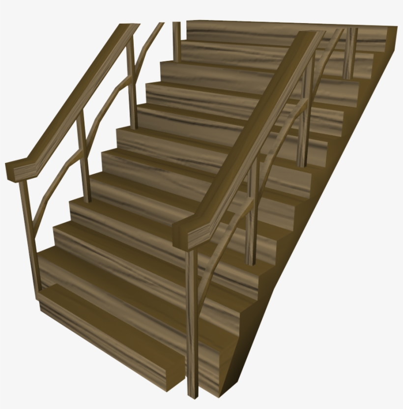 Teak Staircase Runescape Wiki - Staircase Transparent, transparent png