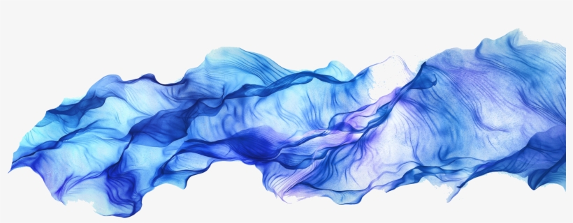 Blue Smoke - 4k Blue And White, transparent png