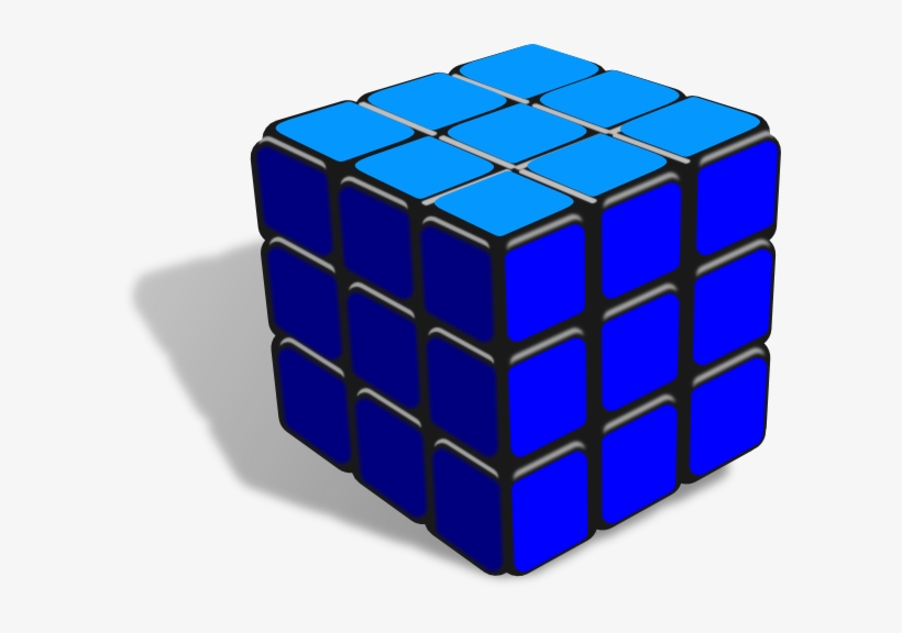 Rubik\ S Cube Svg Clip Arts 600 X 496 Px, transparent png