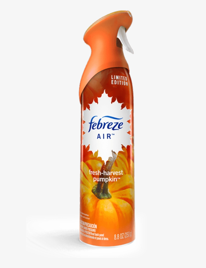 Pumpkin Harvest Febreze Air Freshener - Febreze Fall Scents 2018, transparent png