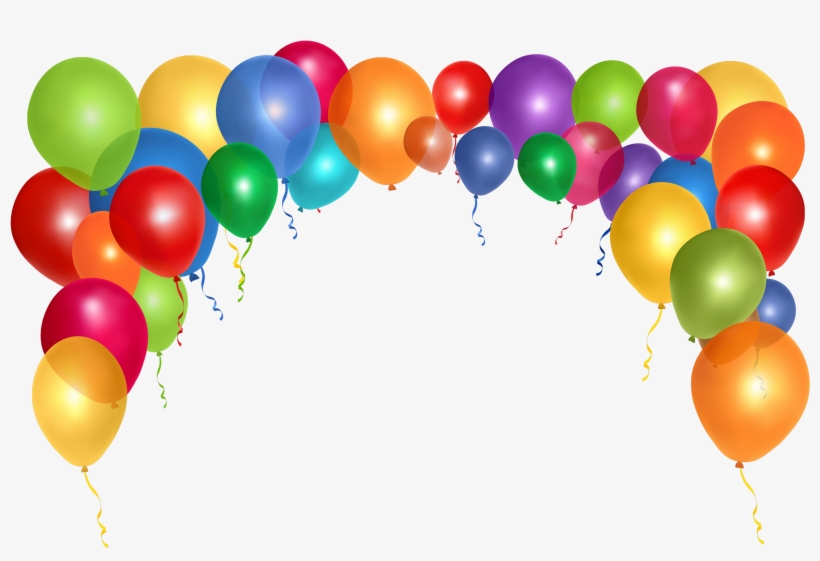 Balloons Png Free Download - Imagenes De Cumpleaños Para Mi Hijo Raul, transparent png