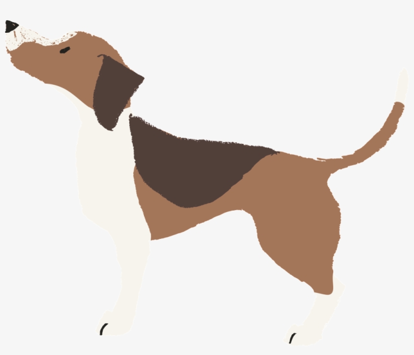 This Graphics Is Hand Painted Brown Home Dog Free Buckle - Dog, transparent png