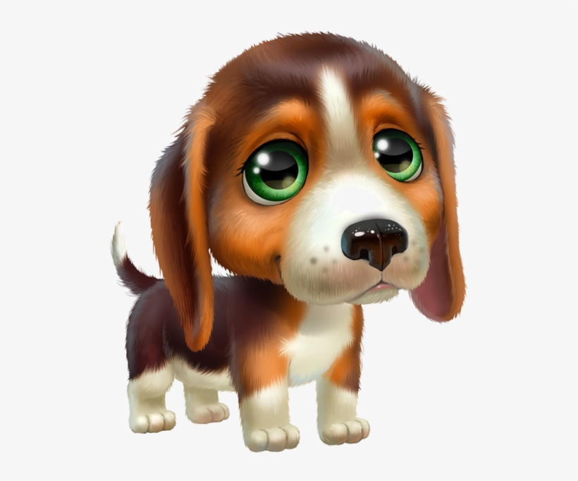 Watercolor Dog Clipart - รูป หมา น่า รัก, transparent png