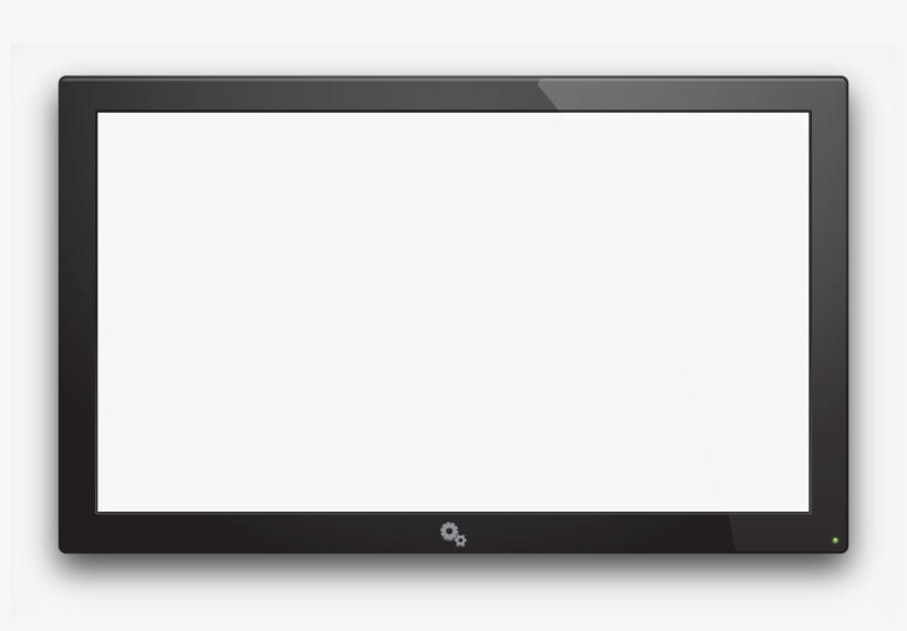 Led Television Png Image - Bingkai Tv Png, transparent png
