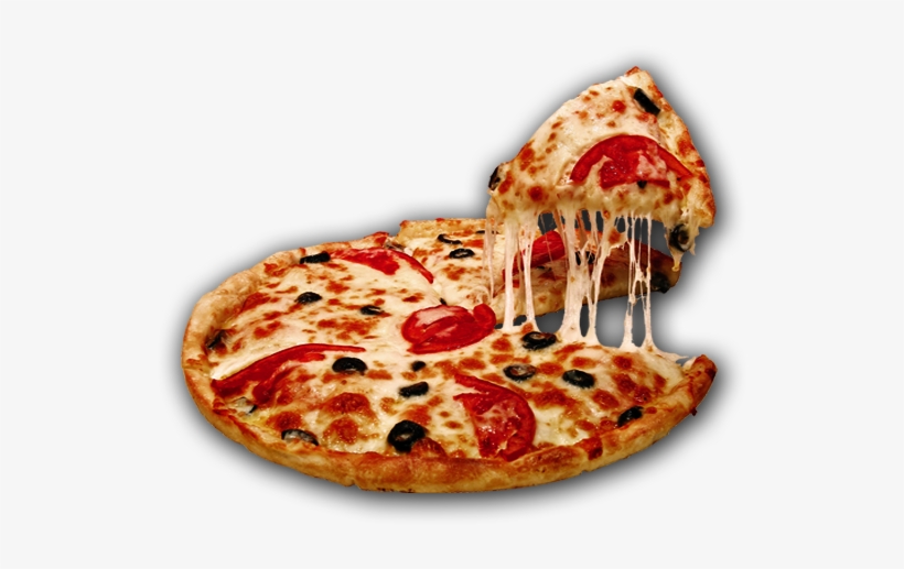 Cheese Pizza Png Clip Black And White Download - Pizza Png, transparent png