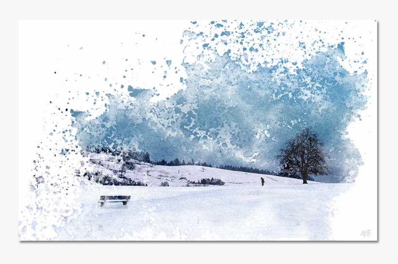 Lonely Winter By Adoniswerther On Deviantart Svg Library - Digital Art, transparent png