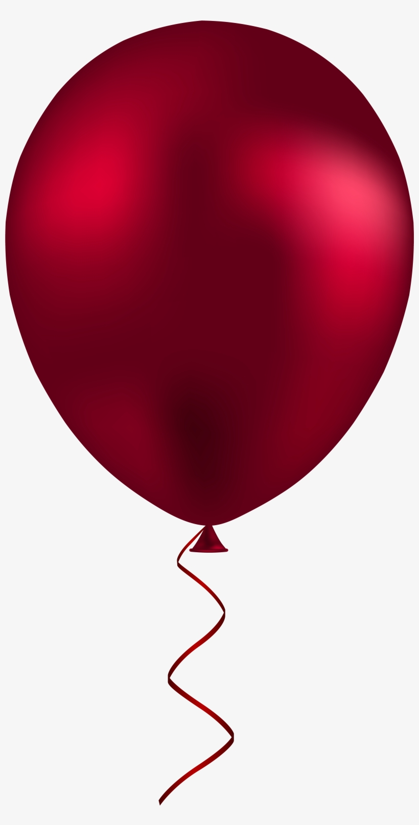 Red Balloon Png Clip Art - Balloon Png, transparent png