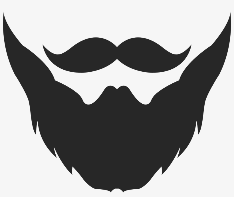Beard Logo - Beard And Moustache Logo, transparent png