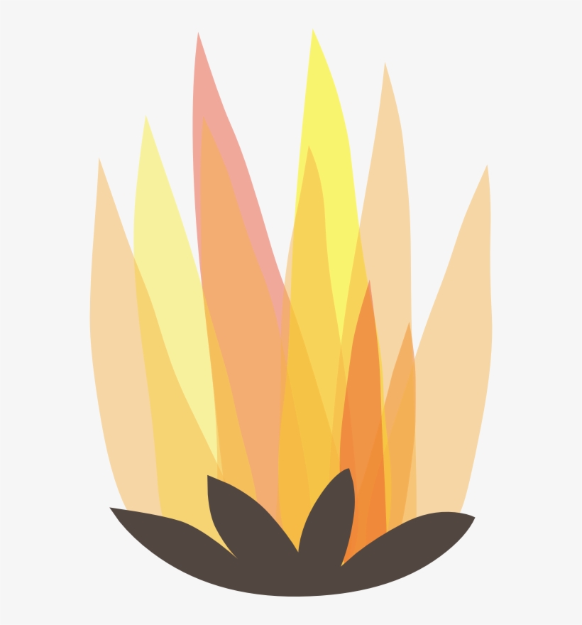 Tent Clipart Bon Fire - Bonfires Png, transparent png