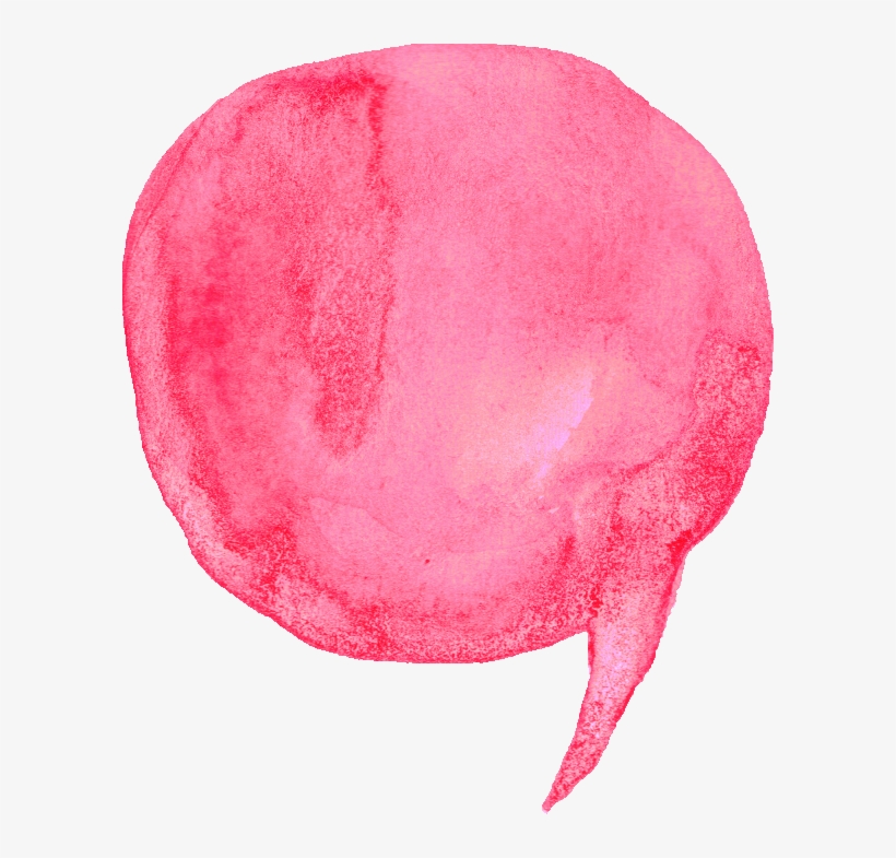 Free Download - Speech Bubble Png Watercolor, transparent png