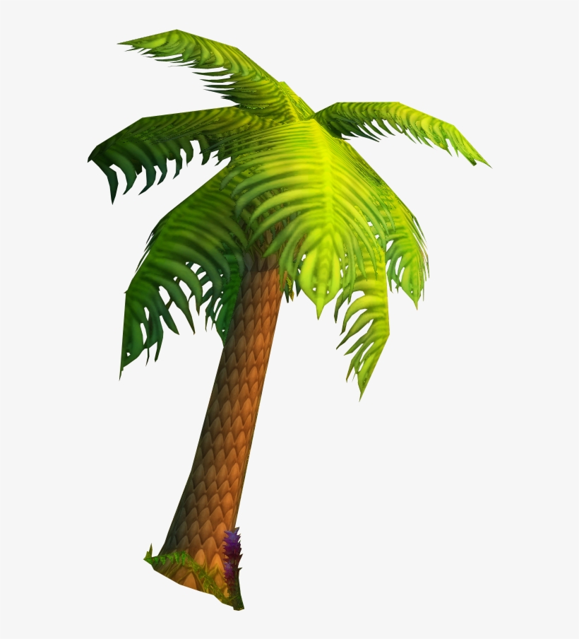 Stranglethorn Vale-palm Tree - Pixel Palm Tree Png, transparent png