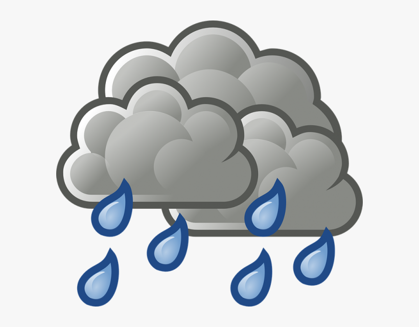 8/2 Tennis Lessons Cancelled - Rain Cloud Transparent Background, transparent png