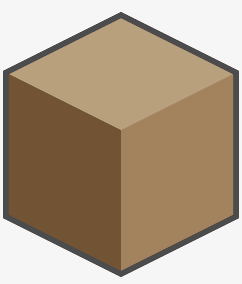 Cube - Brown Sugar Cube Clipart, transparent png