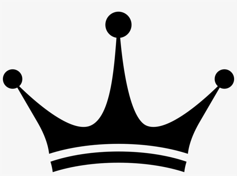 Crown Png Black Picture Black And White Stock - Crown Png, transparent png