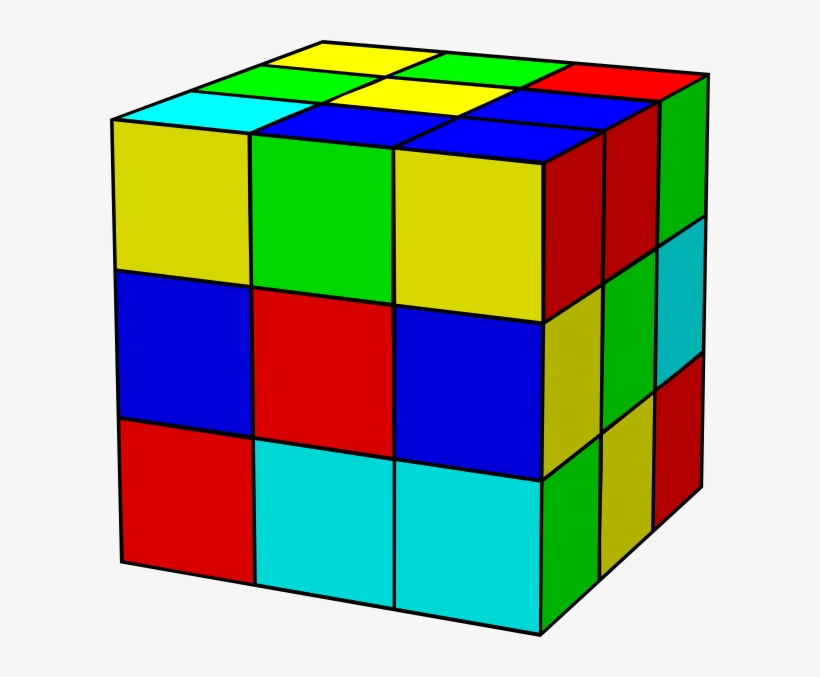 Rubik Cube Svg Clip Arts 600 X 597 Px, transparent png