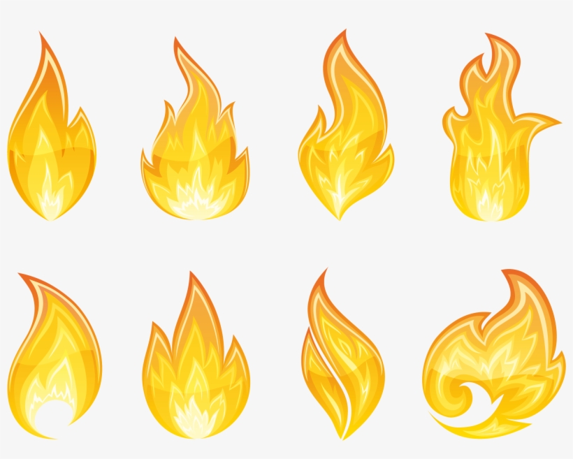 Flame Fire Png - Fire Illustration, transparent png
