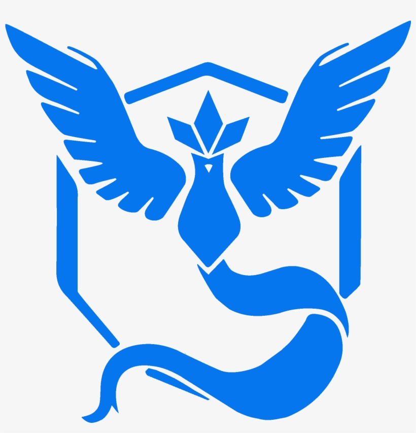 There Has Been A False Team Mystic Logo - Pokemon Go Team Blue, transparent png