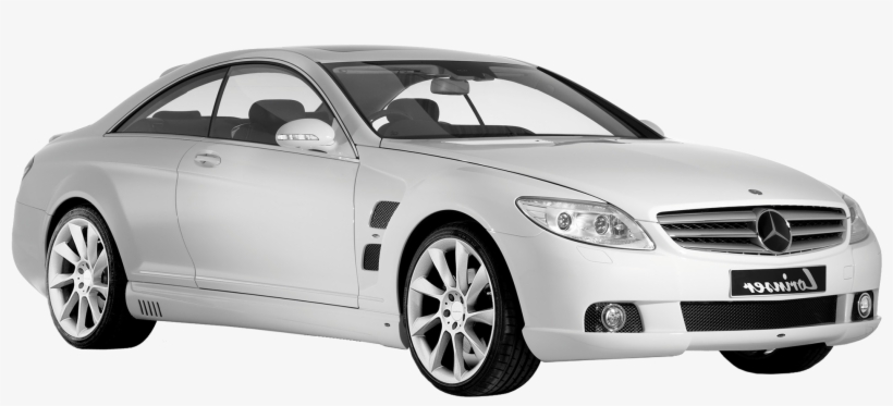 White Lorinser Mercedes Benz Cl Class Car Png Clipart - Car, transparent png