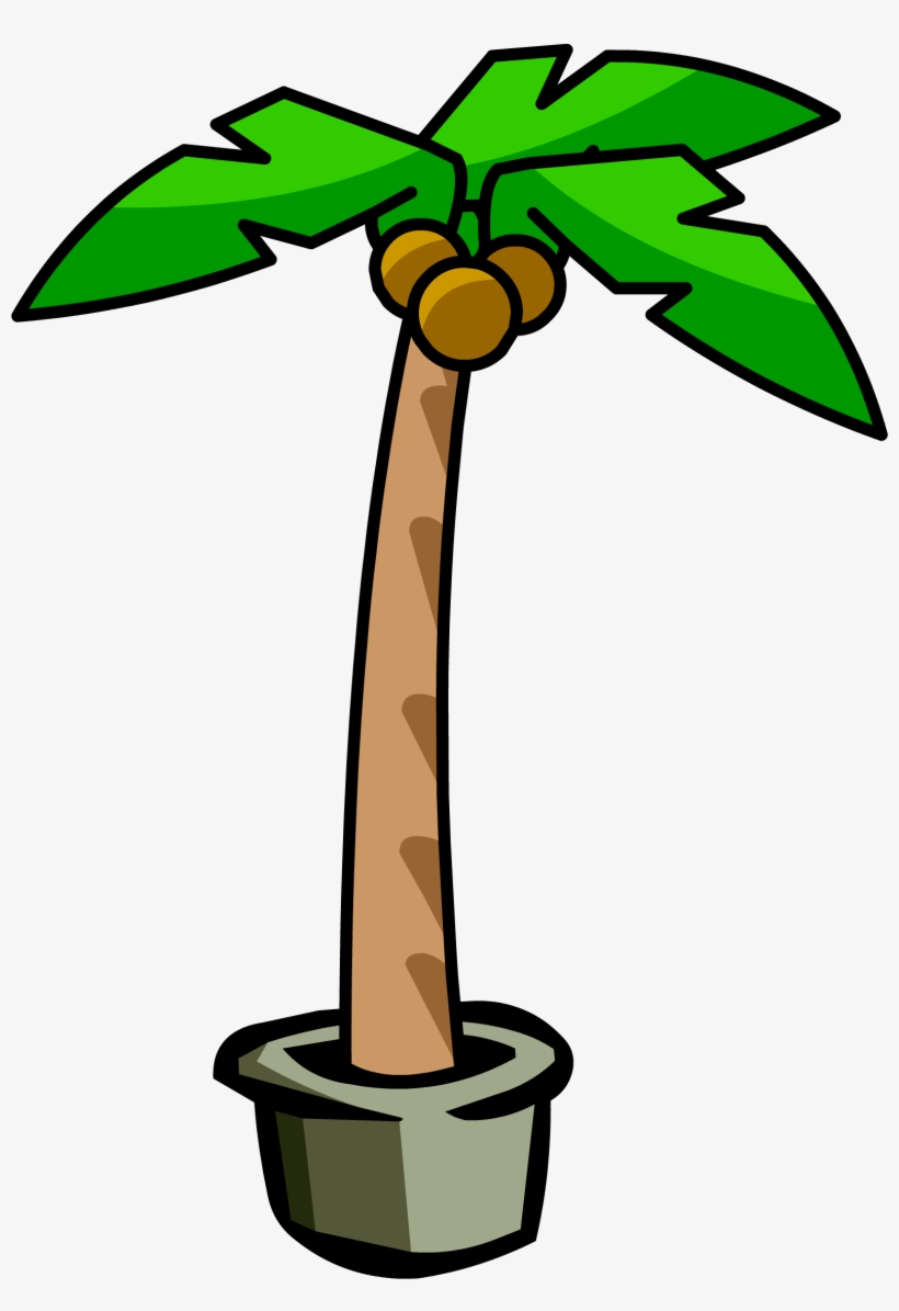 Palm Tree - Png - Club Penguin Palm Tree, transparent png
