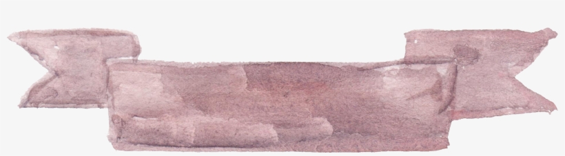 Free Download - Watercolor Pink Banner Png, transparent png