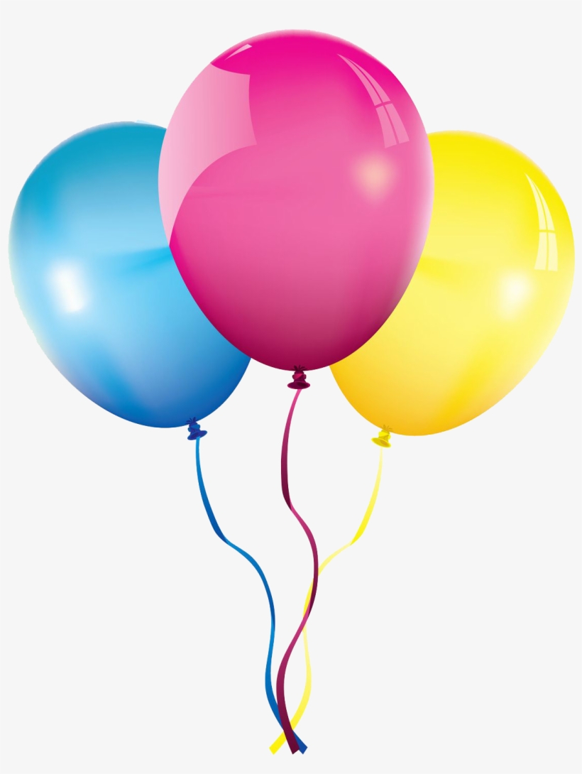Balloons Png File - Birthday Balloons Png File, transparent png