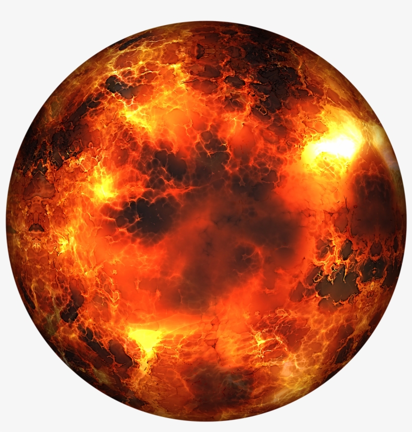 Globe Burning Png Image - Planet Png, transparent png