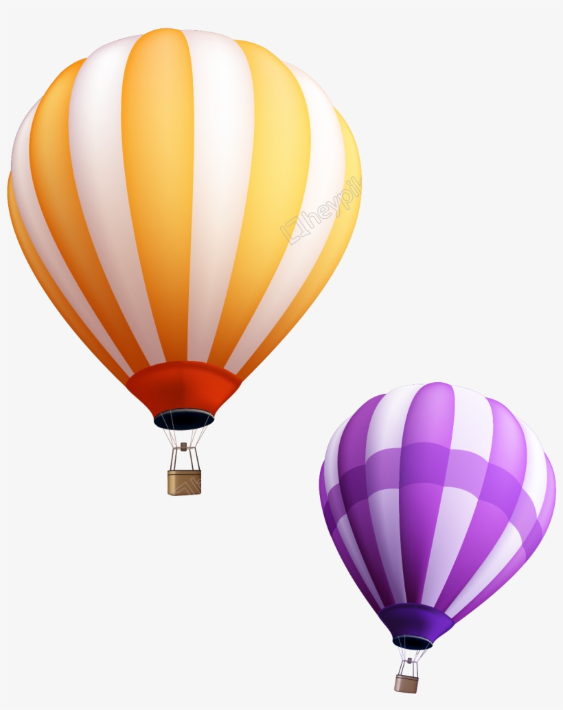 Vector Transparent Ballon Vector Watercolor - Воздушный Шар, transparent png