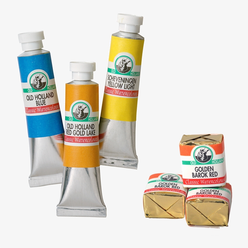 Classic Watercolours - Old Holland 09001-125 Whites Oil Paint - 125 Ml, Titanium, transparent png