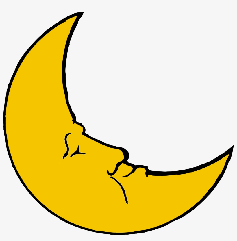 Clipart Moon New Moon - Moonclip Art, transparent png