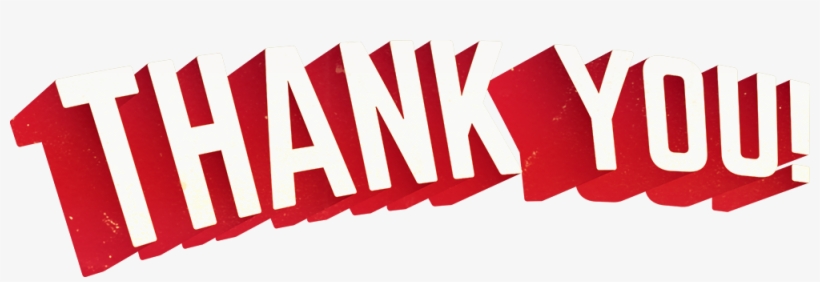 Thankyou Dear Riverfesters - Thank You Cool Font, transparent png