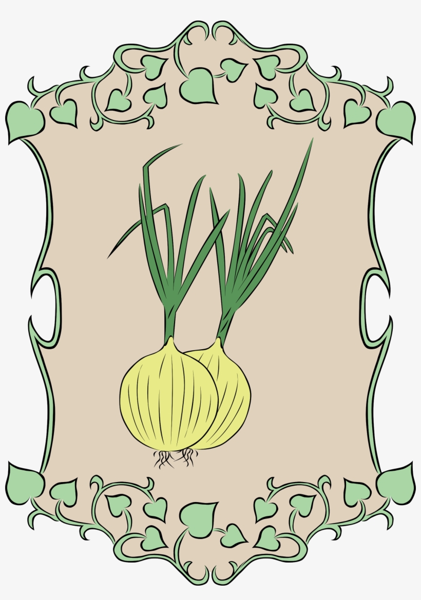 Garden Onions - Garden Sign Clipart, transparent png