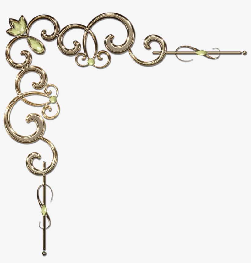 Decorative Corner With Diamond Diamond In Gold By Lyotta - Tamil Annan Thambi Kavithai, transparent png