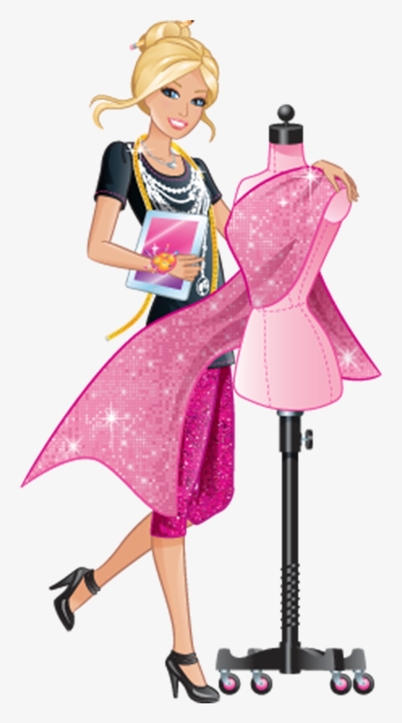 Banner Transparent Dreamhouse Drawing Barbie - Barbie Estilista, transparent png