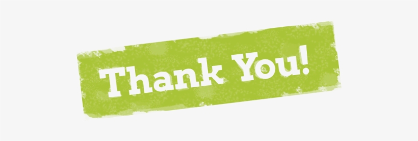 Over 1,500 Backers Helped Make Center Centre A Reality - Formal Thank You Green, transparent png
