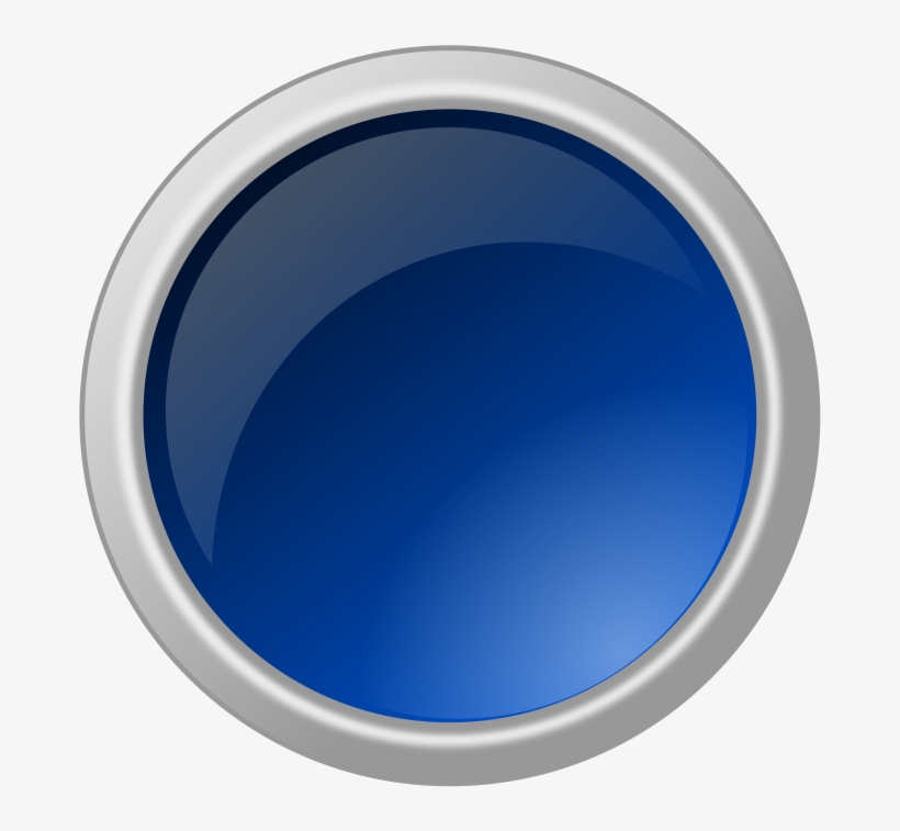 How To Set Use Glossy Blue Button Clipart, transparent png