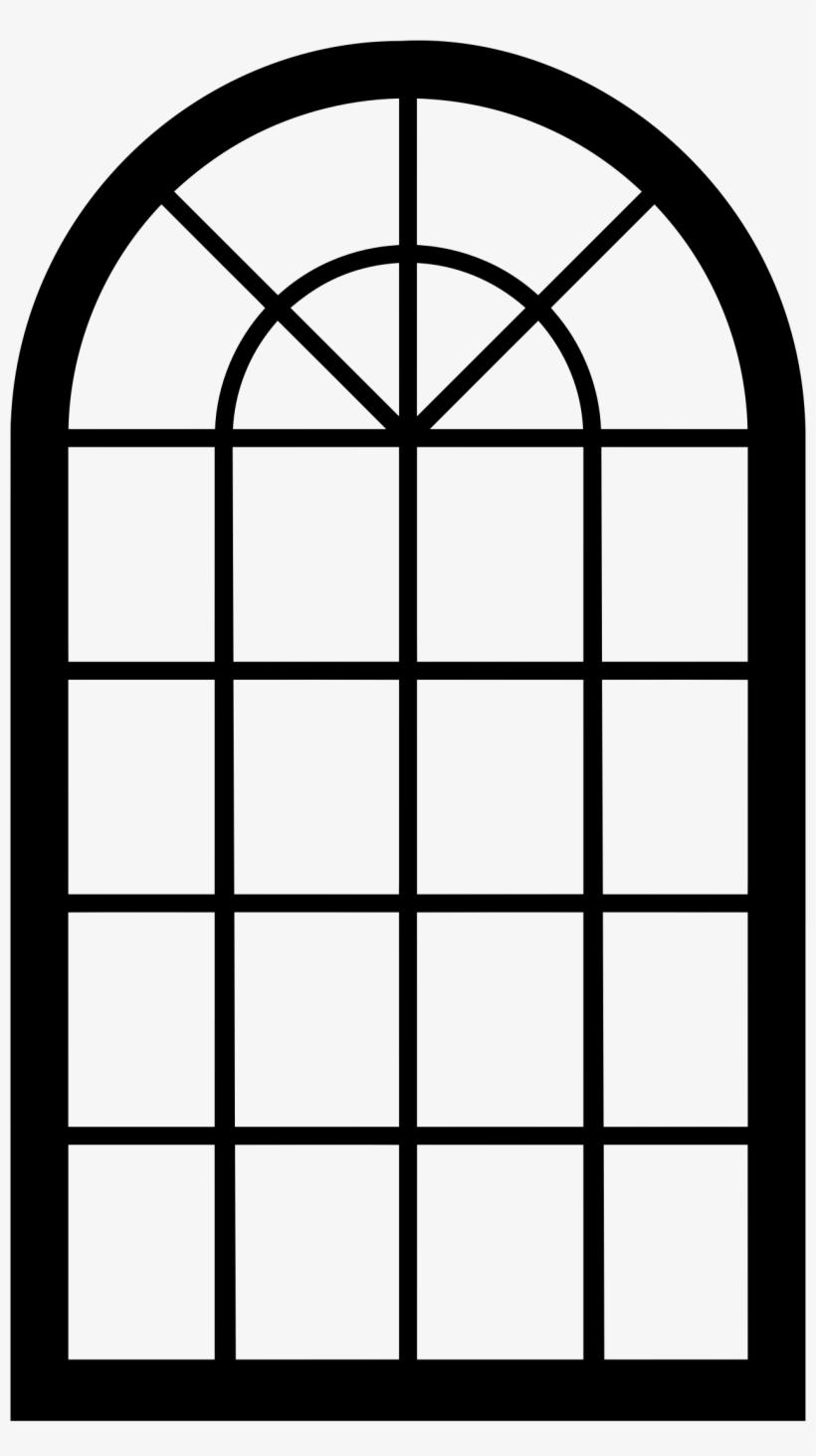 Tools And Parts - Window Frame Silhouette, transparent png