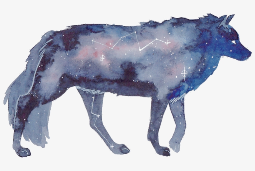 Galactic-2 - Watercolor Of Galxy Animal, transparent png