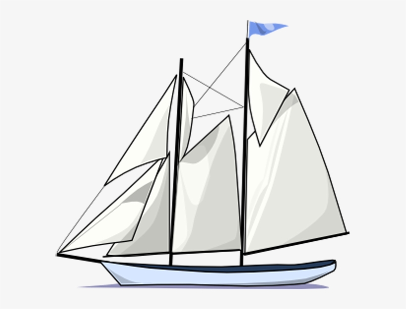 Sailboat Clip Art - Yacht Clipart Png, transparent png