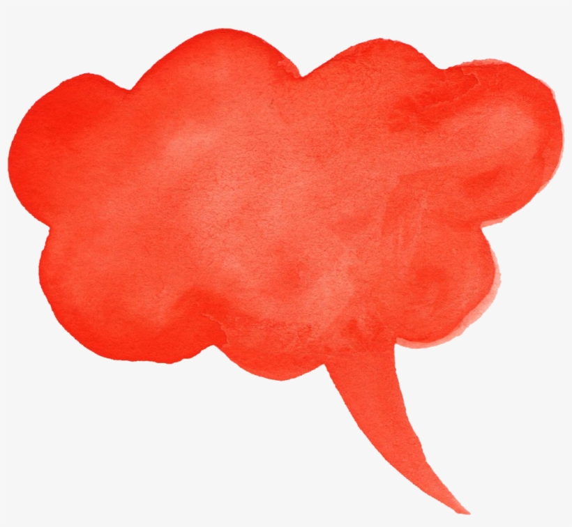 Speech Bubbles Png Transparent Vol Onlygfx - Watercolor Speech Bubble Clipart, transparent png