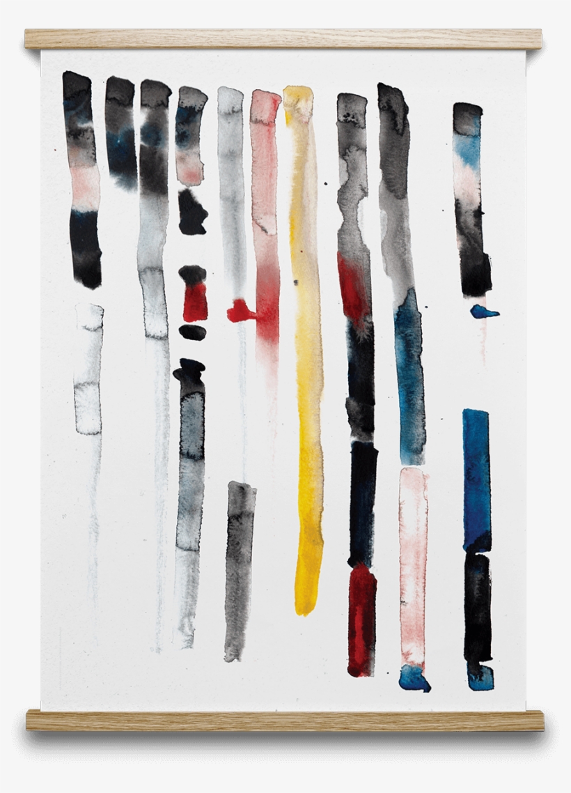 Lines Print By Nynne Rosenvinge - Lines Plakat Fra Paper Collective I Str. 50x70, transparent png