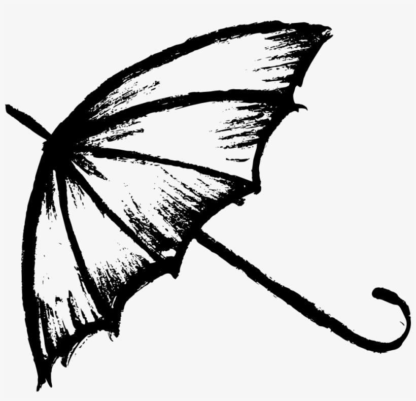 Free Download - Umbrella Drawing Png, transparent png