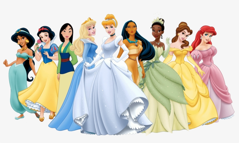 Disney Princesses Clipart - Transparent Background Disney Princesses Clipart, transparent png